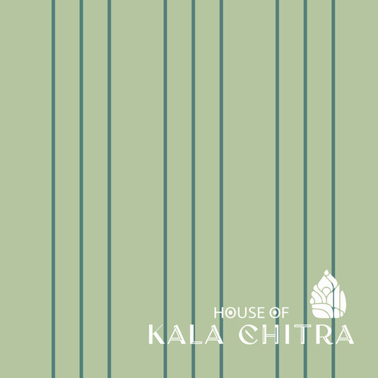 Regal Gold Stripes: Modern Minimal Art