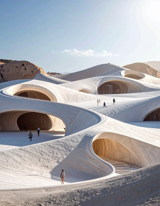 Desert Serenity: Architectural Dunes