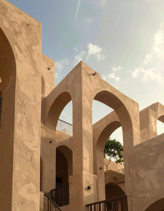 Desert Arches: Minimalist Serenity