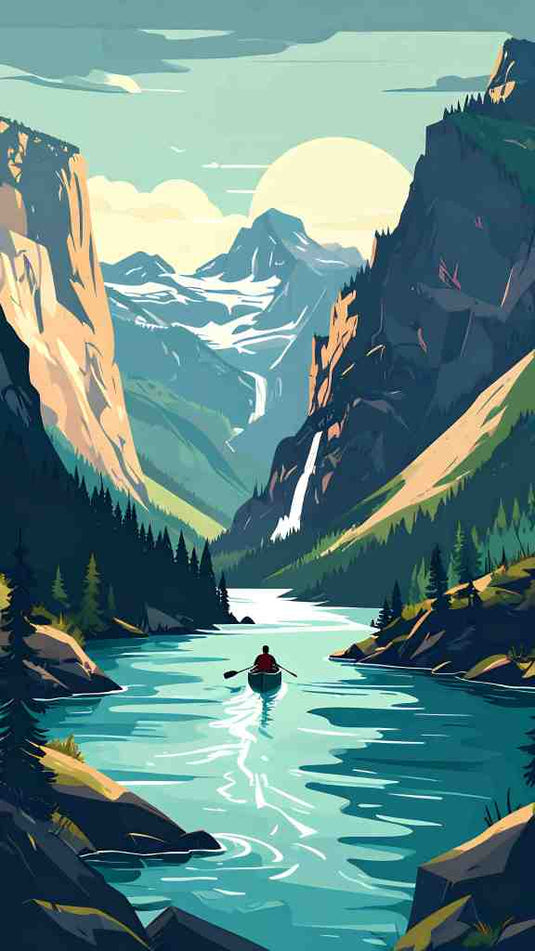 Serene Mountain Lake Retreat