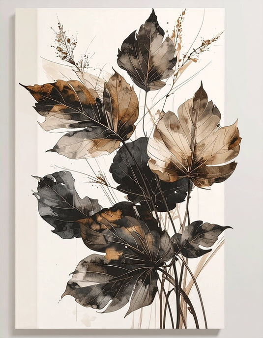 Earthy Whispers on Canvas