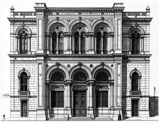 Timeless Grandeur Architectural Print