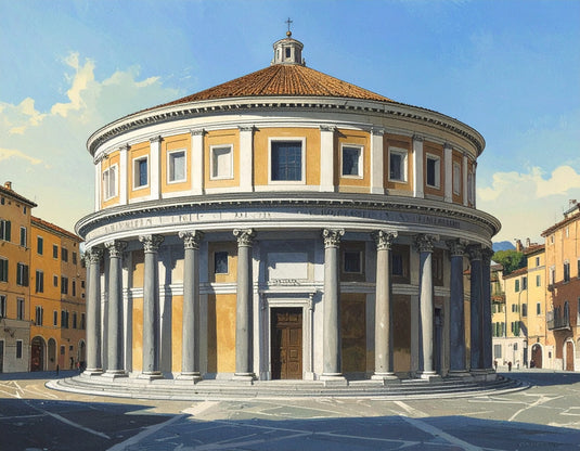 Timeless Roman Temple Grandeur