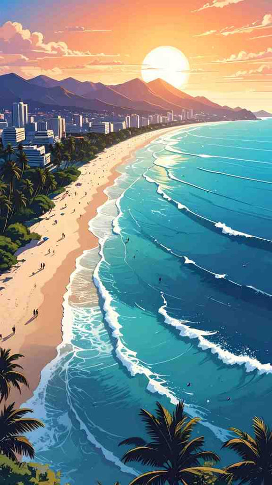 Coastal Sunset Serenity