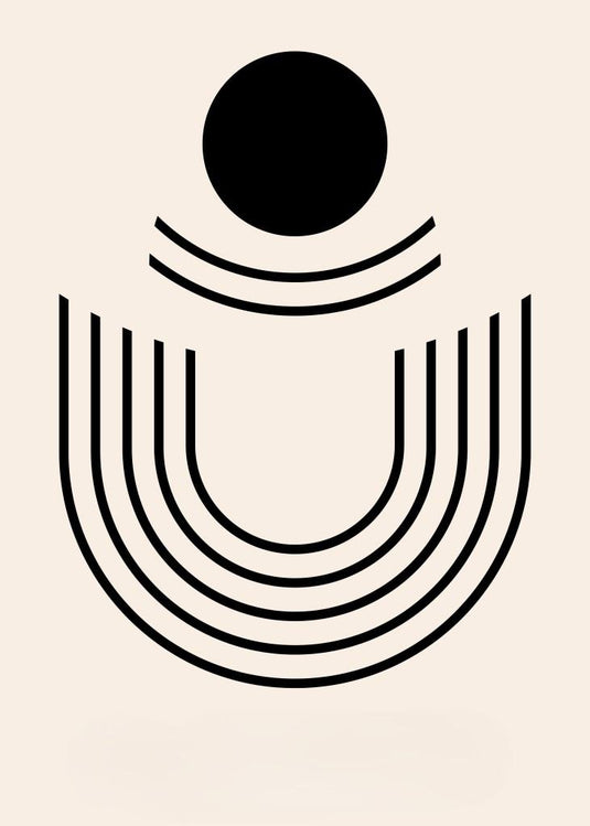 Minimalist Arch & Dot Harmony