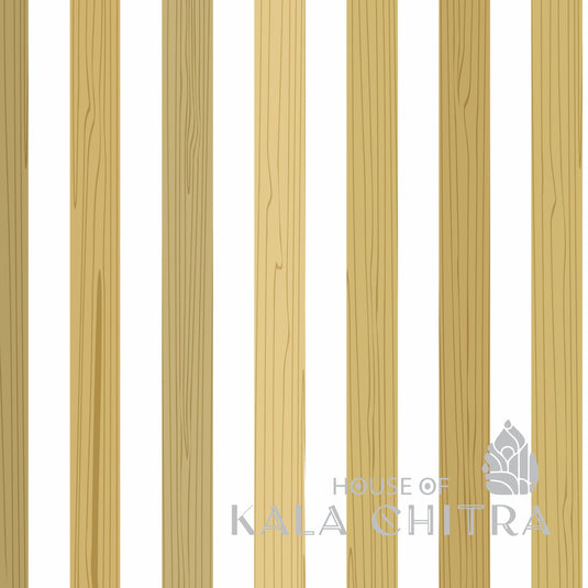 Natural Wood Slat Wall Texture