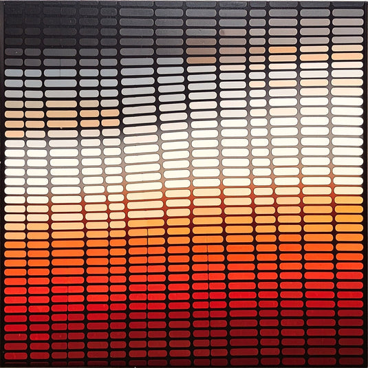 Gradient Sunset Abstract Wall Art