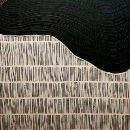 Monochromatic Serenity: Woven Textures