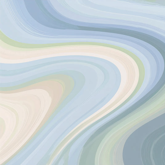 Serene Swirls: Abstract Pastel Flow