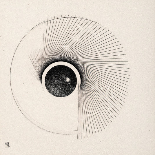 Cosmic Gaze Abstract Minimalist Art