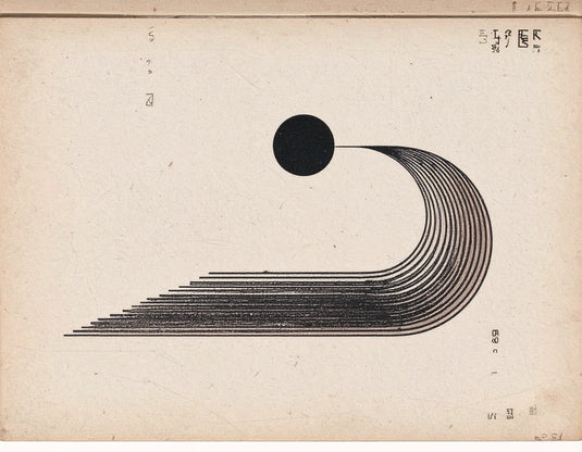 Celestial Stream: Minimalist Abstract Flow