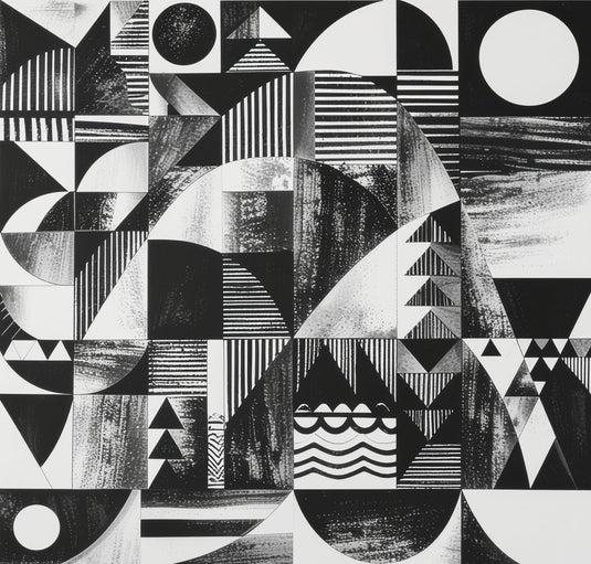 Abstract Monochrome: Intersecting Forms
