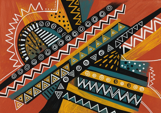 Tribal Rhythms in Color