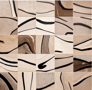 Earthy Rhythm: Abstract Curves Collection
