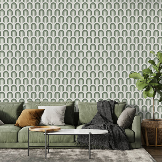 Serene Green Arch Harmony