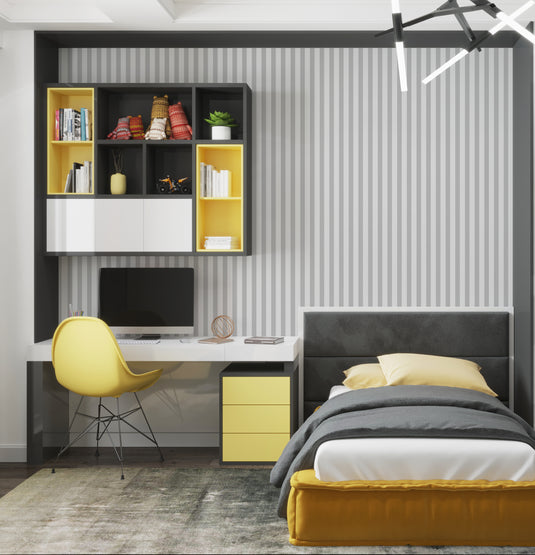 Minimalist Light Gray Stripe Elegance