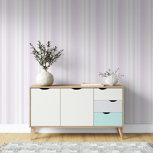 Soft Pink Pinstripe Elegance