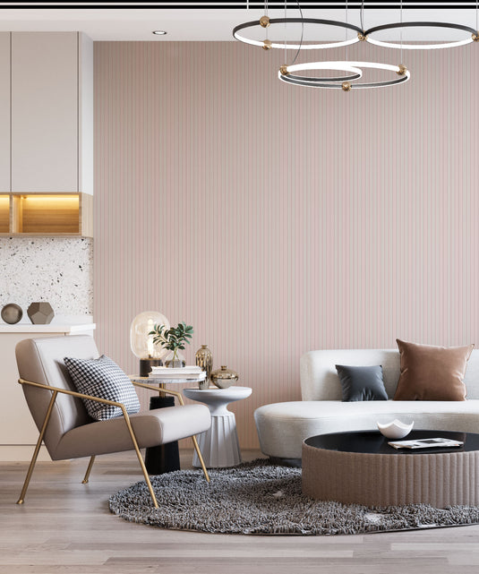 Minimalist Pale Stripe Serenity