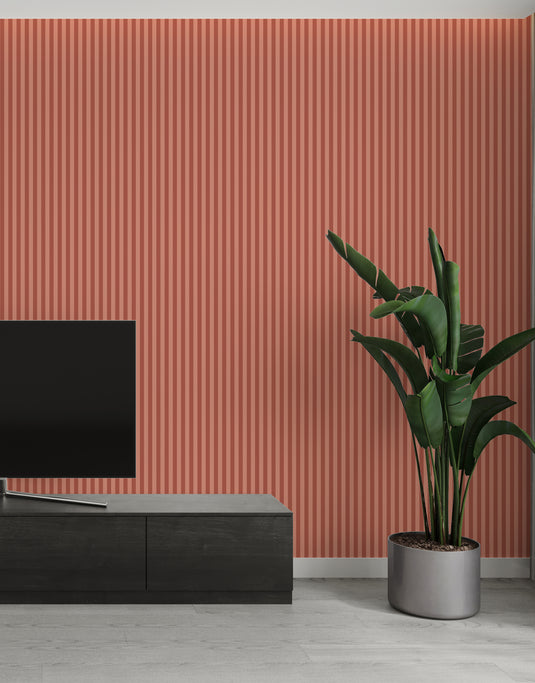 Earthy Stripes: Modern Vertical Serenity