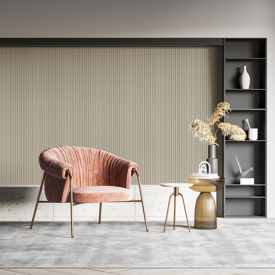 Minimalist Pinstripe Elegance