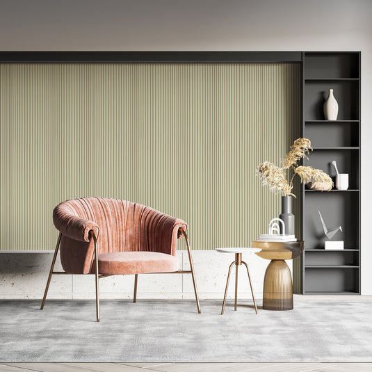 Minimalist Pinstripe Elegance