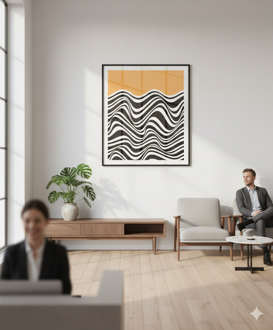 Golden Horizon Waves