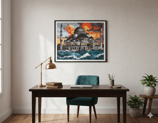 Istanbul's Fiery Serenity