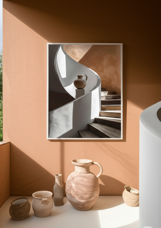 Serene Steps and Soft Light