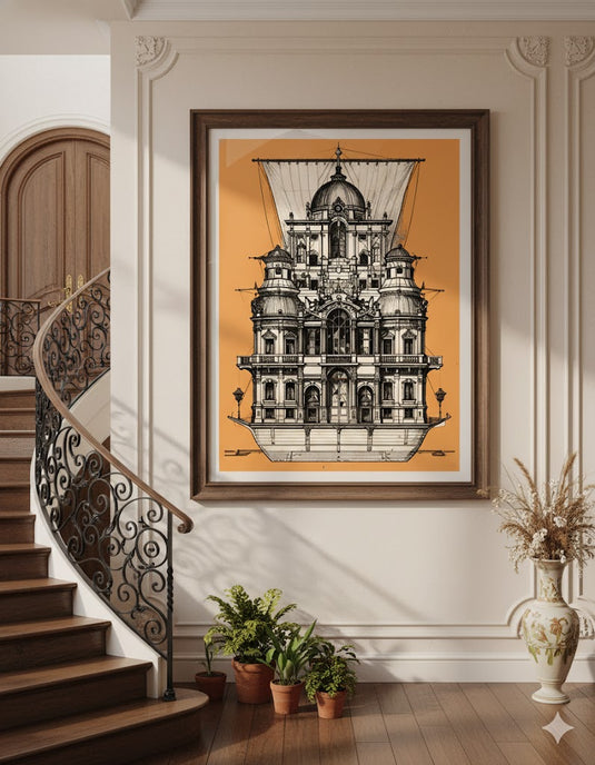 Baroque Airship Architect's Dream