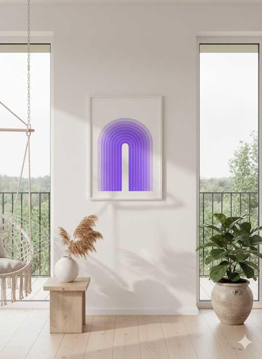 Serene Violet Arches