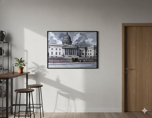 Regal Dome Under Stormy Skies