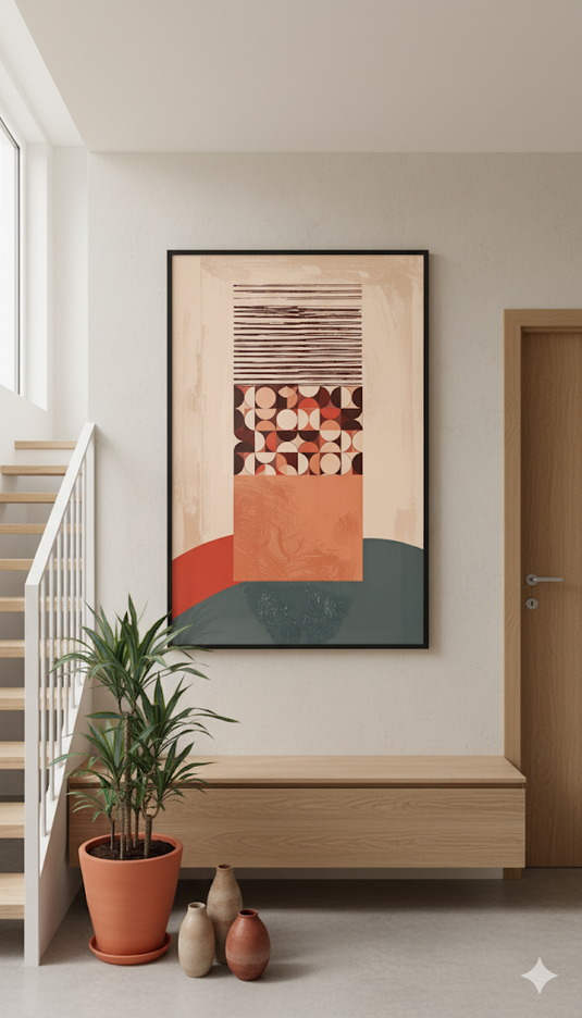 Mid-Century Modern Earth Tones