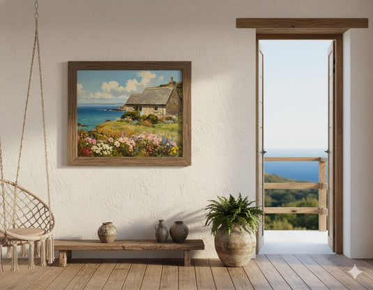Coastal Cottage Bloom Serenity