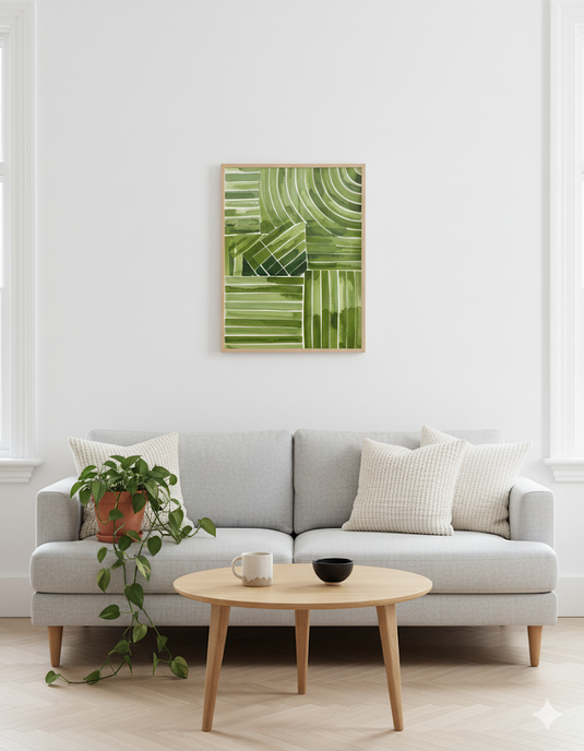 Emerald Isle Abstract