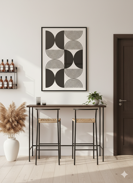 Harmonious Mid-Century Modern Archways