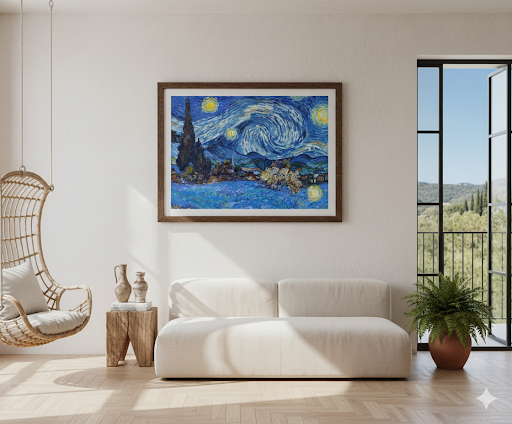 Van Gogh- Stary Night, 1889_1