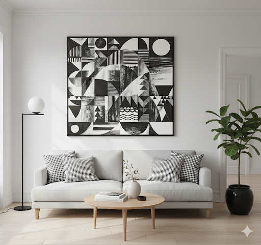 Abstract Monochrome: Intersecting Forms