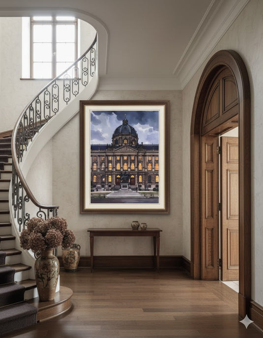 Imperial Evening: Grand Museum Glow