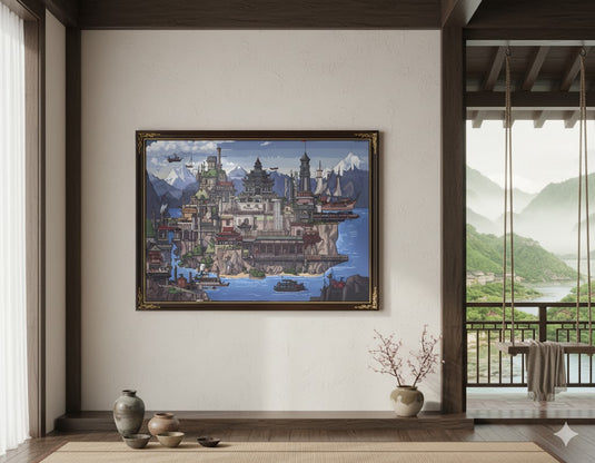 Coastal Steampunk Citadel