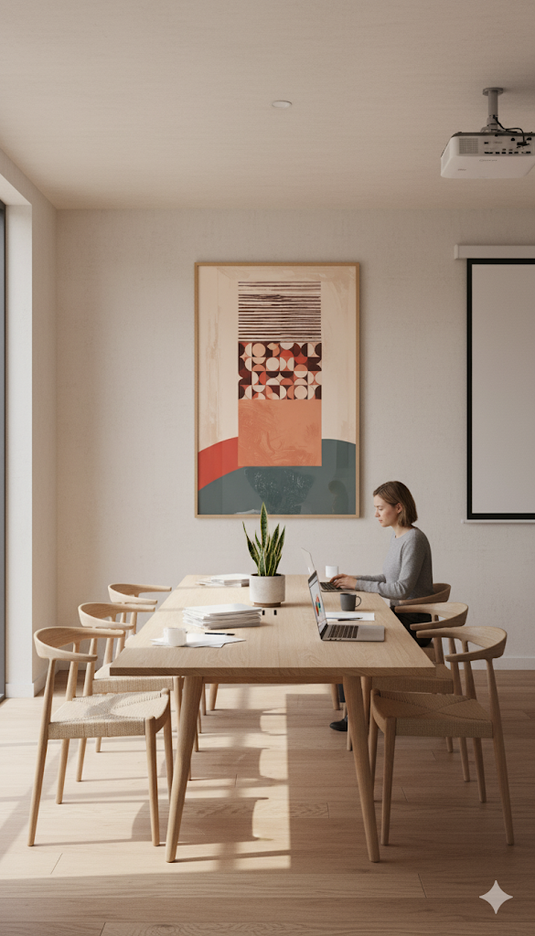 Mid-Century Modern Earth Tones