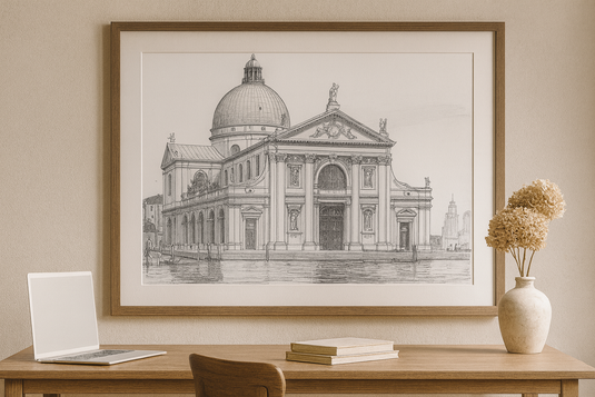 Venetian Grandeur: Basilica Sketch