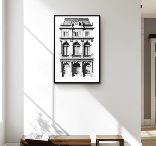 Regal Facade, Timeless Elegance