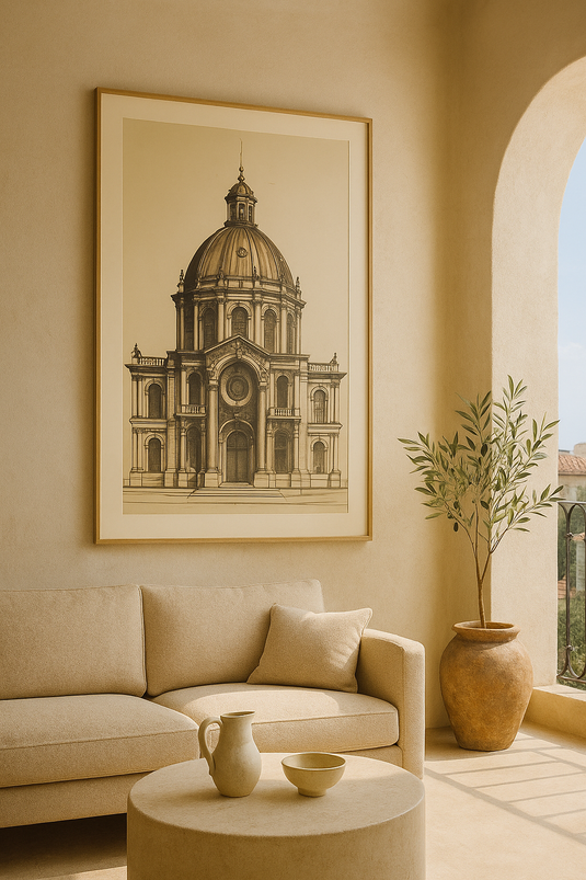 Grand Dome Architectural Sketch