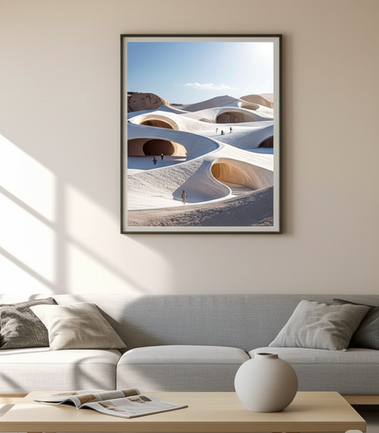 Desert Serenity: Architectural Dunes