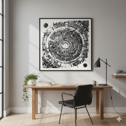 Urban Labyrinth: A City's Embrace