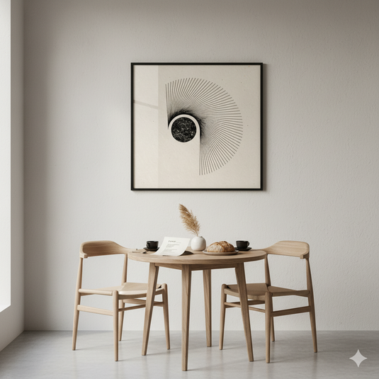 Abstract Solar Embrace