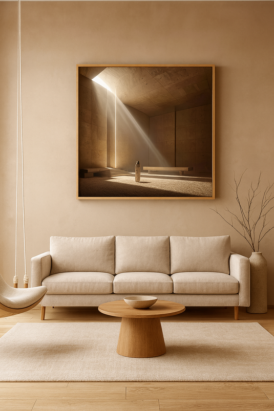 Serenity's Embrace: Light-Filled Sanctuary