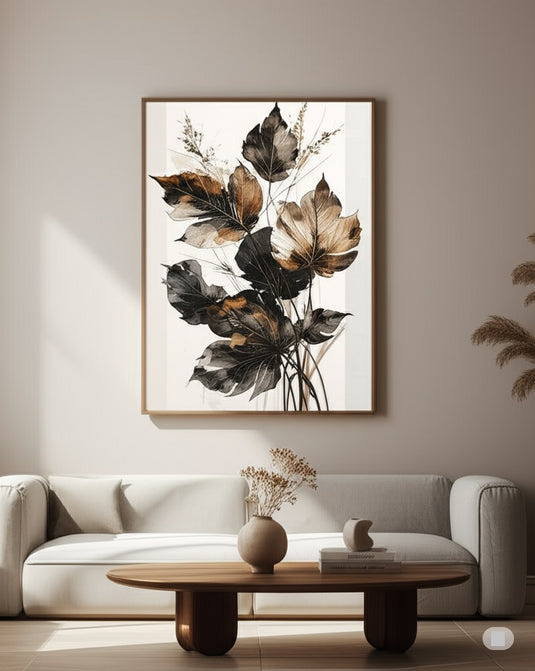 Earthy Whispers on Canvas