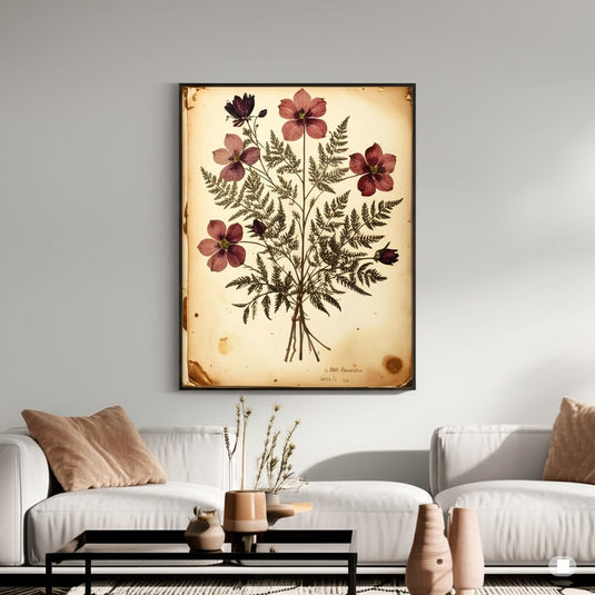 Botanical Study in Sepia