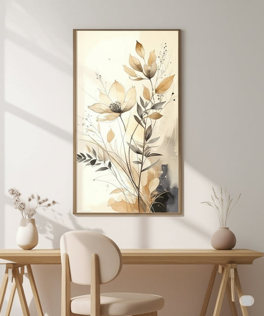 Whispers of Autumn Bloom